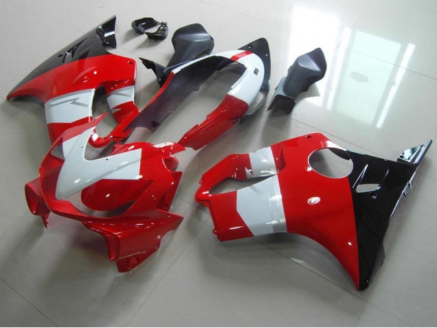 04-07 Rot Weiß Schwarz Honda CBR600 F4i Motorrad Verkleidung