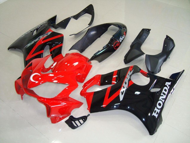 04-07 Schwarz Rot Honda CBR600 F4i Motorrad Verkleidung 04-07 Schwarz Rot Honda CBR600 F4i Motorrad Verkleidung
