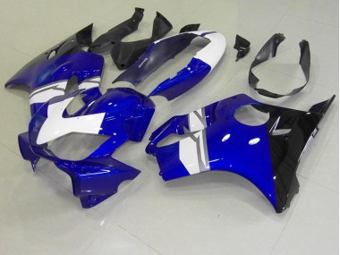 04-07 Weiß Blau Schwarz Honda CBR600 F4i Motorrad Verkleidung
