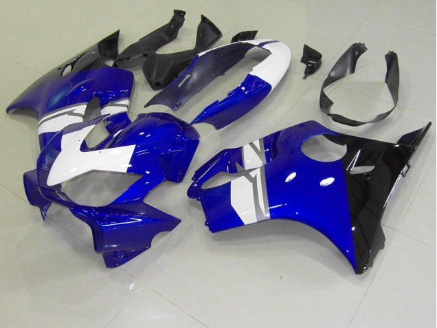 04-07 Weiß Blau Schwarz Honda CBR600 F4i Motorrad Verkleidung 04-07 Weiß Blau Schwarz Honda CBR600 F4i Motorrad Verkleidung