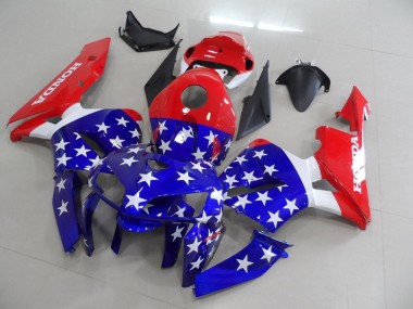 05-06 Amerikanische Flagge Honda CBR600RR Motorrad Verkleidung