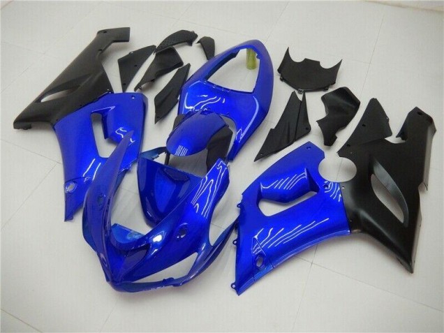 05-06 Blau Kawasaki ZX6R Motorrad Verkleidung 05-06 Blau Kawasaki ZX6R Motorrad Verkleidung