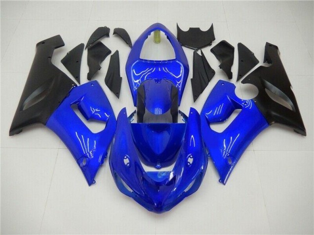 05-06 Blau Kawasaki ZX6R Motorrad Verkleidung 05-06 Blau Kawasaki ZX6R Motorrad Verkleidung