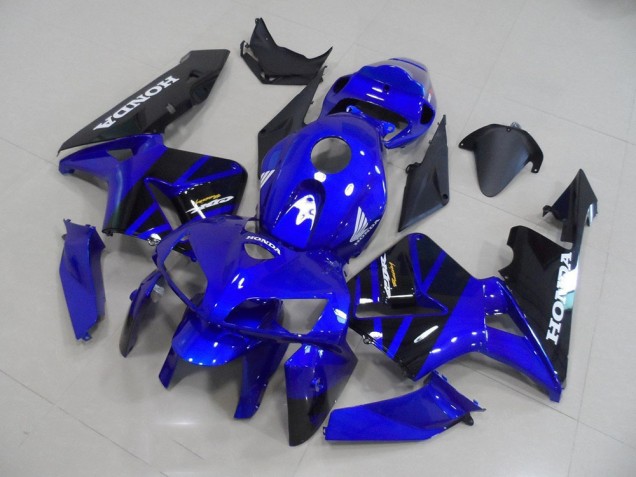 05-06 Blau Schwarz Honda CBR600RR Motorrad Verkleidungen 05-06 Blau Schwarz Honda CBR600RR Motorrad Verkleidungen