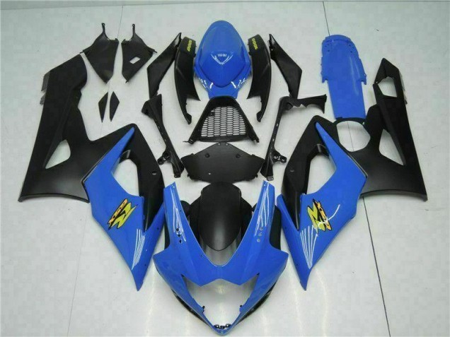 05-06 Blau Schwarz Suzuki GSXR 1000 Motorrad Verkleidung Komplett Sets