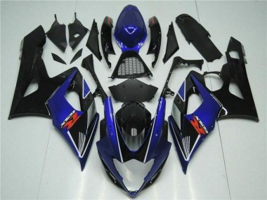 05-06 Blau Schwarz Suzuki GSXR 1000 Motorrad Verkleidung