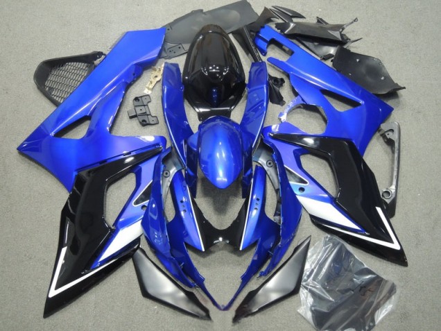 05-06 Blau Schwarz Suzuki GSXR 1000 Motorrad Vollverkleidung