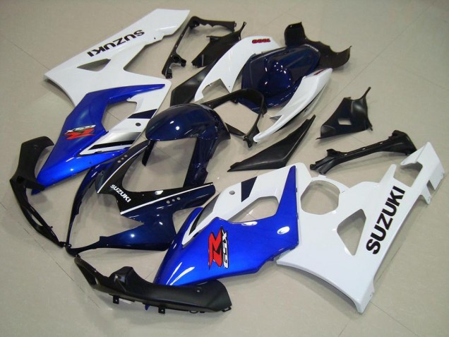 05-06 Blau Weiß Schwarz Suzuki GSXR 1000 Motorrad Verkleidung
