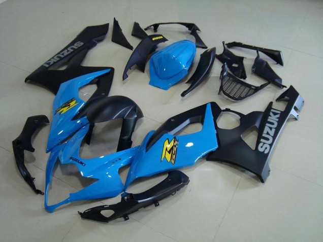 05-06 Blau und Matt Schwarz Suzuki GSXR 1000 Motorrad Verkleidung 05-06 Blau und Matt Schwarz Suzuki GSXR 1000 Motorrad Verkleidung