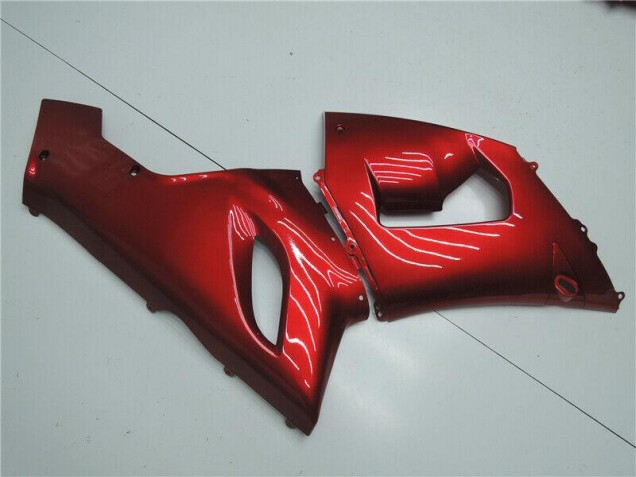 05-06 CUndy Rot Kawasaki ZX6R Motorrad Verkleidung