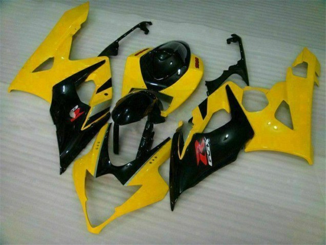 05-06 Gelb Schwarz Suzuki GSXR 1000 Motorrad Verkleidung 05-06 Gelb Schwarz Suzuki GSXR 1000 Motorrad Verkleidung