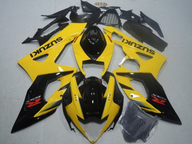 05-06 Gelb Schwarz Suzuki GSXR 1000 Motorrad Vollverkleidung