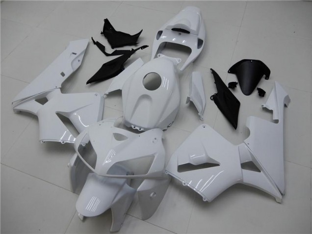 05-06 Glänzend Weiß Honda CBR600RR Motorrad Verkleidung 05-06 Glänzend Weiß Honda CBR600RR Motorrad Verkleidung