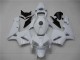 05-06 Glänzend Weiß Honda CBR600RR Motorrad Verkleidung 05-06 Glänzend Weiß Honda CBR600RR Motorrad Verkleidung