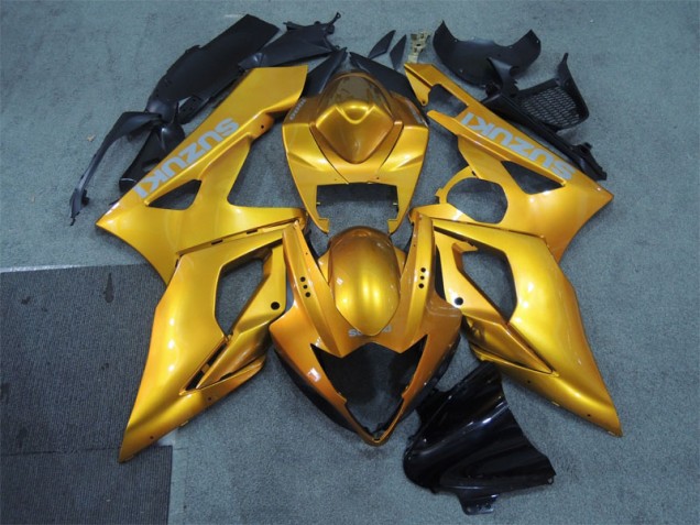 05-06 Gold Suzuki GSXR 1000 Motorrad Verkleidung 05-06 Gold Suzuki GSXR 1000 Motorrad Verkleidung
