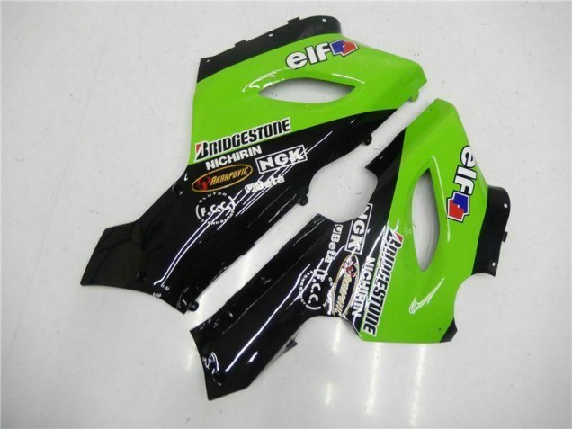 05-06 Grün Kawasaki ZX6R Motorrad Verkleidung