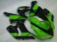 05-06 Grün Schwarz Kawasaki ZX6R Motorrad Verkleidung
