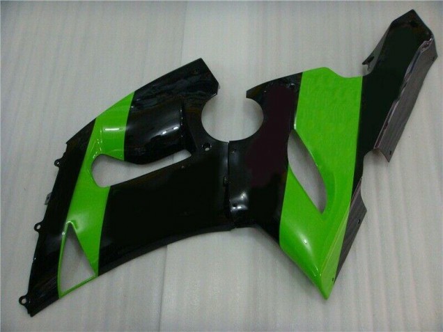 05-06 Grün Schwarz Kawasaki ZX6R Motorrad Verkleidung