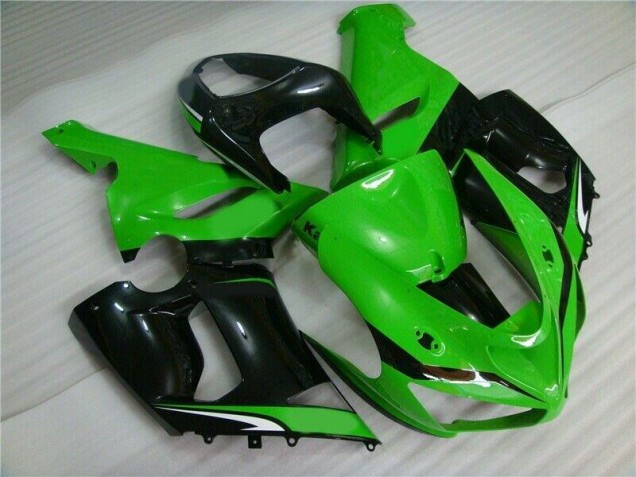 05-06 Grün Weiß Schwarz Kawasaki ZX6R Motorrad Verkleidung 05-06 Grün Weiß Schwarz Kawasaki ZX6R Motorrad Verkleidung