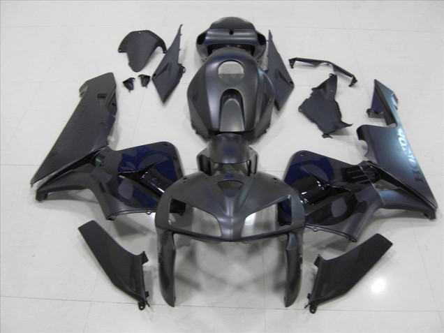 05-06 Matt Schwarzer Totenkopf Honda CBR600RR Motorrad Verkleidung 05-06 Matt Schwarzer Totenkopf Honda CBR600RR Motorrad Verkleidung