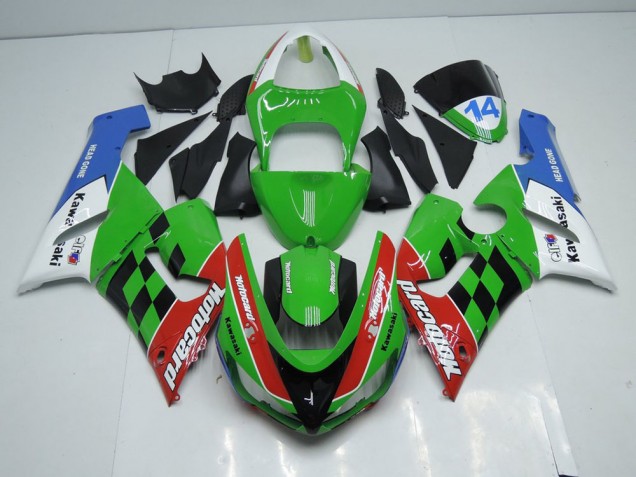 05-06 Motocard Kawasaki ZX6R Motorrad Verkleidung 05-06 Motocard Kawasaki ZX6R Motorrad Verkleidung
