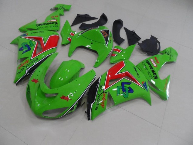 05-06 Neos Banca Kawasaki ZX6R Motorrad Verkleidung 05-06 Neos Banca Kawasaki ZX6R Motorrad Verkleidung