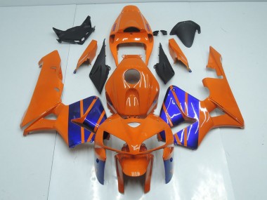 05-06 Orange Blau Honda CBR600RR Motorrad Verkleidung