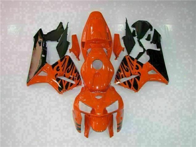 05-06 Orange Honda CBR600RR Motorrad Verkleidung 05-06 Orange Honda CBR600RR Motorrad Verkleidung