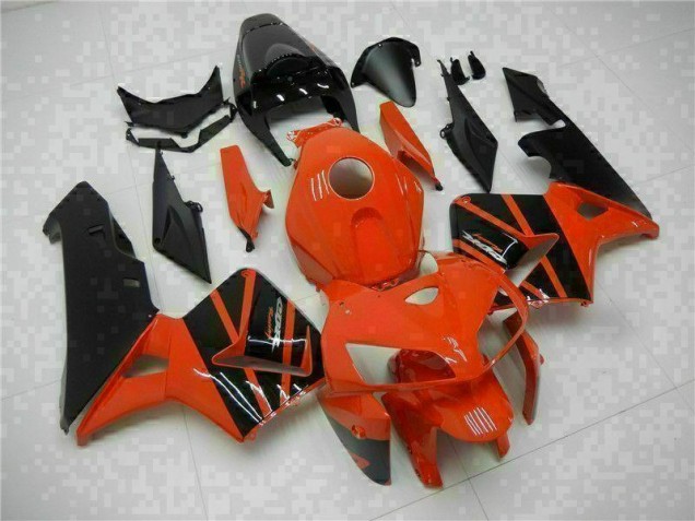 05-06 Orange Honda CBR600RR Motorrad Vollverkleidung 05-06 Orange Honda CBR600RR Motorrad Vollverkleidung