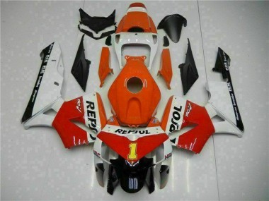 05-06 Orange Repsol Honda CBR600RR Motorrad Verkleidung