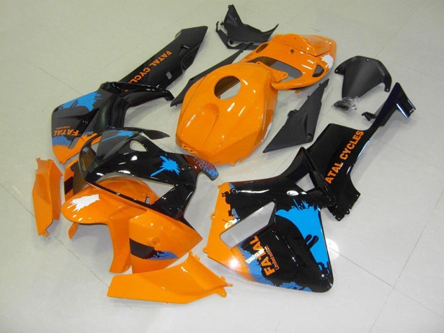 05-06 Orange Schwarz Honda CBR600RR Motorrad Verkleidung 05-06 Orange Schwarz Honda CBR600RR Motorrad Verkleidung