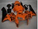 05-06 Orange Schwarz Honda CBR600RR Motorrad Verkleidung & Plastik 05-06 Orange Schwarz Honda CBR600RR Motorrad Verkleidung & Plastik