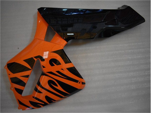 05-06 Orange Schwarz Honda CBR600RR Motorrad Verkleidung & Plastik 05-06 Orange Schwarz Honda CBR600RR Motorrad Verkleidung & Plastik