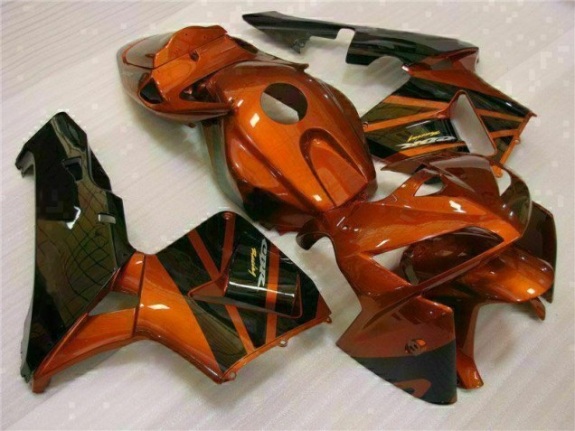 05-06 Orange Schwarz Honda CBR600RR Motorrad Verkleidungen 05-06 Orange Schwarz Honda CBR600RR Motorrad Verkleidungen