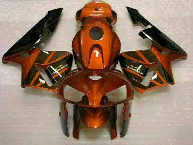 05-06 Orange Schwarz Honda CBR600RR Motorrad Verkleidungen 05-06 Orange Schwarz Honda CBR600RR Motorrad Verkleidungen