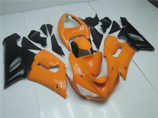 05-06 Orange Schwarz Kawasaki ZX6R Motorrad Verkleidung 05-06 Orange Schwarz Kawasaki ZX6R Motorrad Verkleidung
