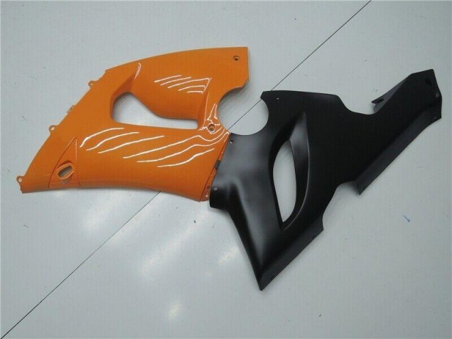 05-06 Orange Schwarz Kawasaki ZX6R Motorrad Verkleidung 05-06 Orange Schwarz Kawasaki ZX6R Motorrad Verkleidung