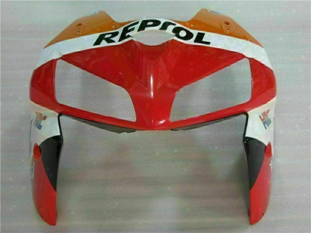 05-06 Orange Schwarz Repsol Honda CBR600RR Motorrad Verkleidung 05-06 Orange Schwarz Repsol Honda CBR600RR Motorrad Verkleidung