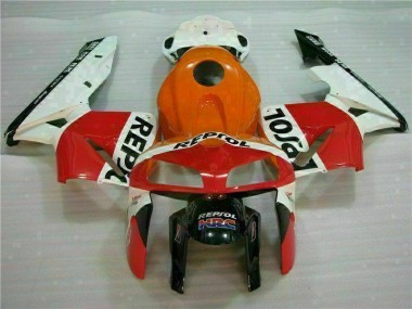 05-06 Orange Schwarz Repsol Honda CBR600RR Motorrad Verkleidung