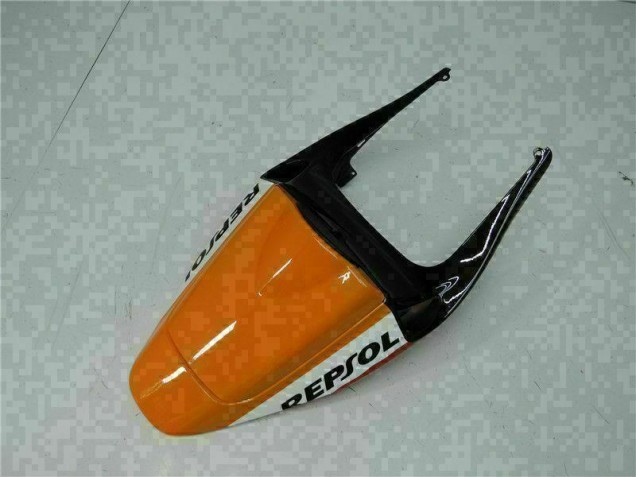 05-06 Orange Schwarz Repsol Honda CBR600RR Motorrad Vollverkleidung 05-06 Orange Schwarz Repsol Honda CBR600RR Motorrad Vollverkleidung
