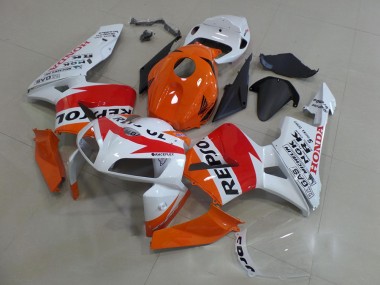 05-06 Orange Weiß Repsol Honda CBR600RR Motorrad Verkleidung
