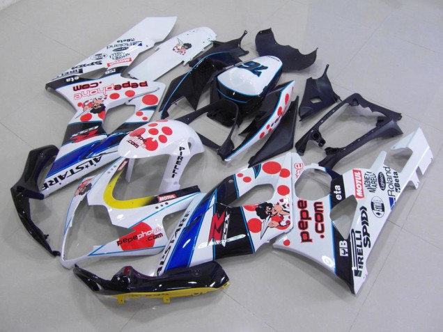 05-06 Pepe Phone Suzuki GSXR 1000 Motorrad Verkleidung