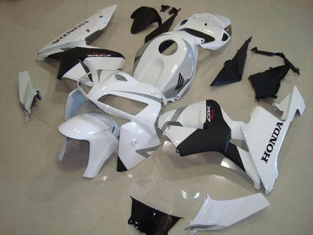 05-06 Perl Weiß Matt Schwarz Honda CBR600RR Motorrad Verkleidung 05-06 Perl Weiß Matt Schwarz Honda CBR600RR Motorrad Verkleidung
