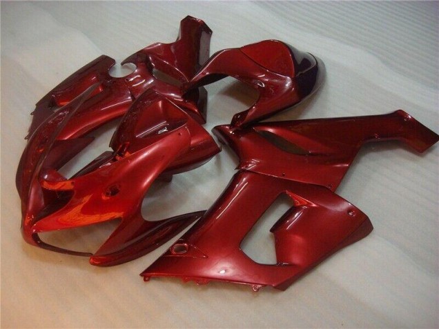05-06 Rot Kawasaki ZX6R Motorrad Verkleidung 05-06 Rot Kawasaki ZX6R Motorrad Verkleidung