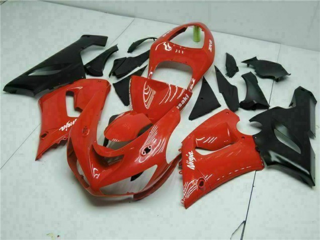 05-06 Rot Kawasaki ZX6R Motorrad Verkleidungen 05-06 Rot Kawasaki ZX6R Motorrad Verkleidungen