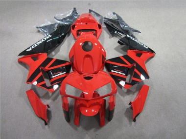 05-06 Rot Schwarz Honda CBR600RR Motorrad Verkleidung Komplett Sets