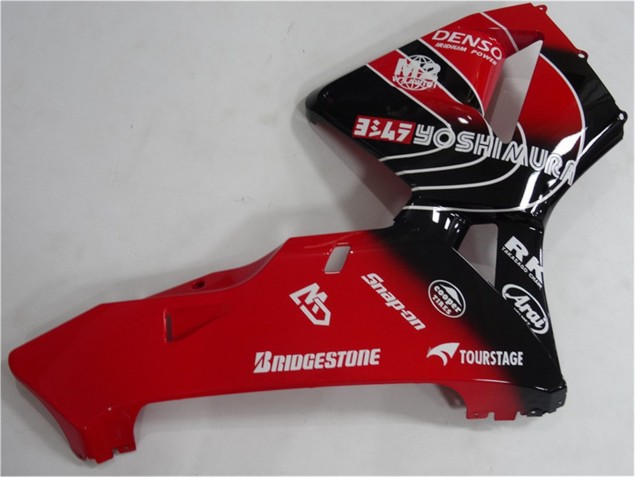 05-06 Rot Schwarz Honda CBR600RR Motorrad Verkleidungen & Plastik 05-06 Rot Schwarz Honda CBR600RR Motorrad Verkleidungen & Plastik