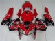 05-06 Rot Schwarz Honda CBR600RR Motorrad Verkleidungen & Plastik 05-06 Rot Schwarz Honda CBR600RR Motorrad Verkleidungen & Plastik