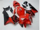 05-06 Rot Schwarz Honda CBR600RR Motorrad Vollverkleidung 05-06 Rot Schwarz Honda CBR600RR Motorrad Vollverkleidung