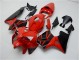 05-06 Rot Schwarz Honda CBR600RR Motorrad Vollverkleidung 05-06 Rot Schwarz Honda CBR600RR Motorrad Vollverkleidung